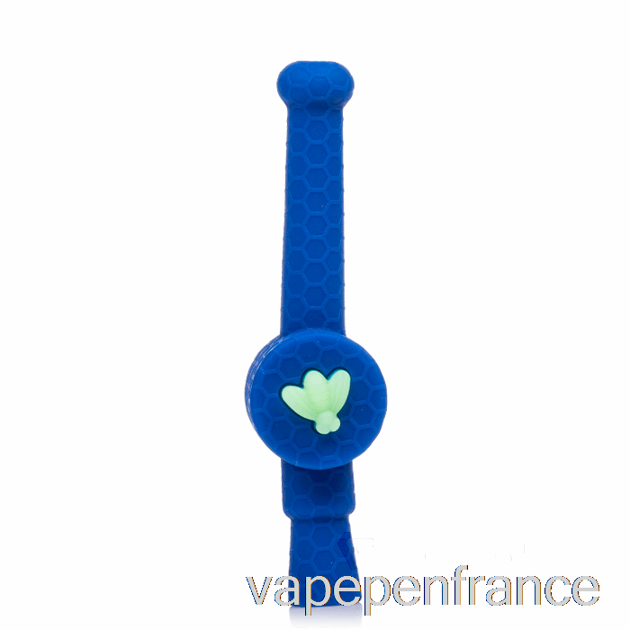 Stratus Récupérateur Miel Dipper Silicone Dab Paille Marine / Abeille Uv (abeille Bleue / Uv Verte) Stylo Vape